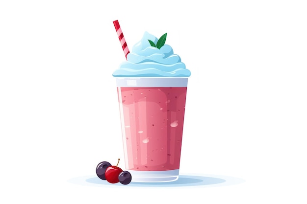 Photo frozen smoothie icon on white background ar 32 v 52 job id 5b40c2f9c3e24400abbd063add8980e4