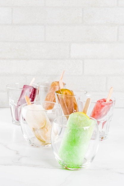 Frozen summer cocktails