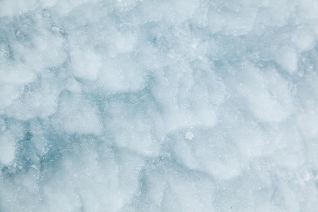 Frozen uneven icy texture closeup Rough ice