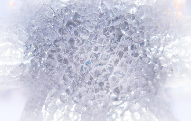 Frozen winter ice abstract background