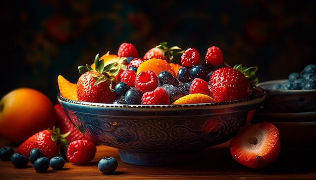 fruit in a bowl fruit in a bowl