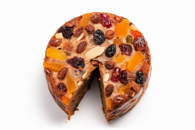 Fruit cake Sweet slice food Generate AI