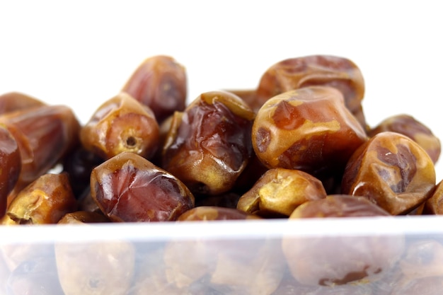 fruit dates isolated on white background