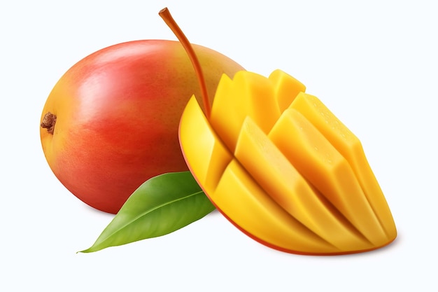 Fruit doorzichtig PNG geïsoleerd op witte achtergrond