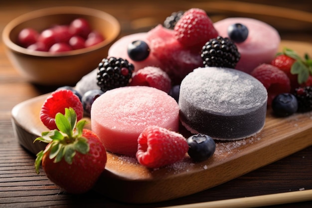 Fruit en Bessen Japanse Mochi