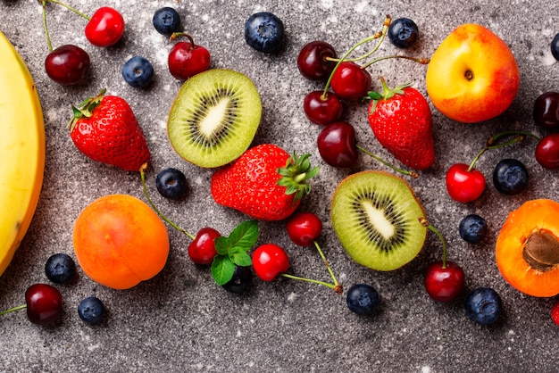 Fruit en bessen zomer