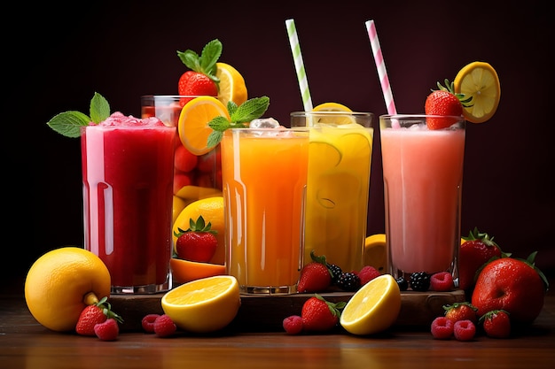 Fruit fusion favorites homemade fruit juice