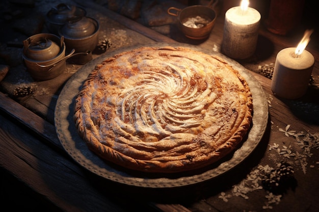 Foto fruit heerlijk eten taart appel rustiek zoet zelfgemaakt dessert segment koken smakelijke taart close-up traditie cake maaltijd gebakken gebak vers