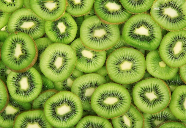 Foto kiwi di frutta totale sfondo