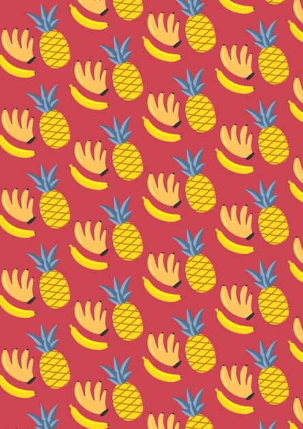 fruit modern cool colorful pattern