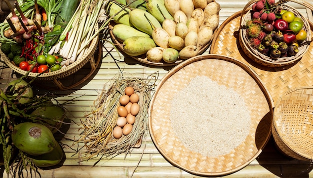 Fruit moestuin thai gebruik bij het koken.