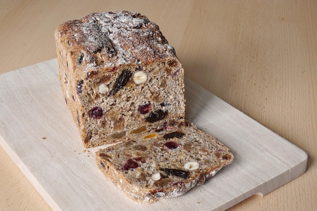 Fruit and nut bread