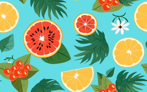 Photo fruit pattern bg