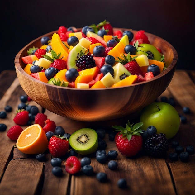 A Fruit salad bowl