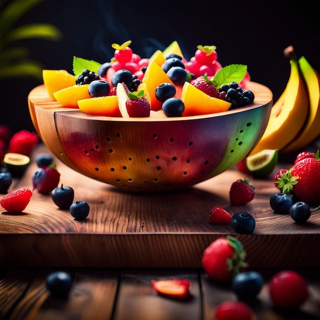 A Fruit salad bowl