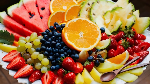 Foto insalata di frutta