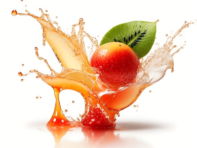 Fruit sap splash