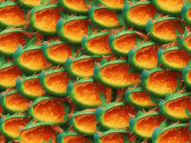 Fruit seamless pattern mango patterns