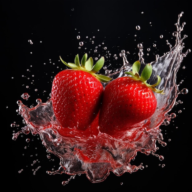 Fruit splash strawberry