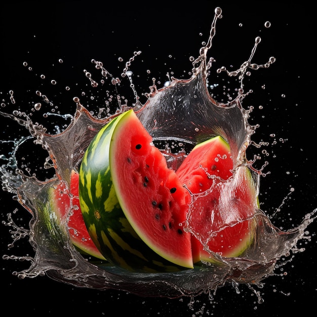 Fruit splash water