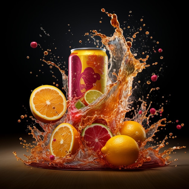 Fruit and splash