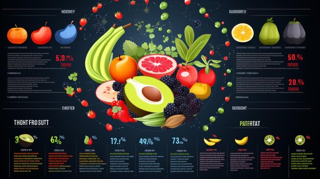 Photo fruit store template