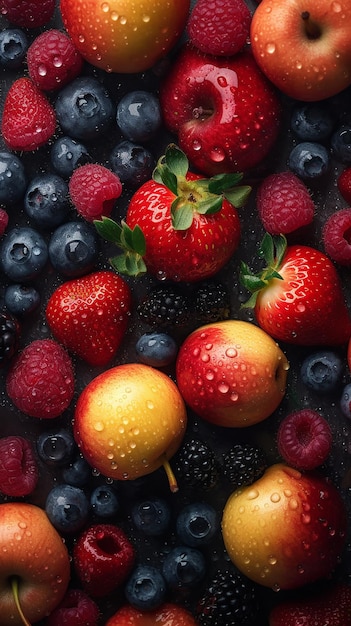 Fruit wallpapers that are fresh and fresh.