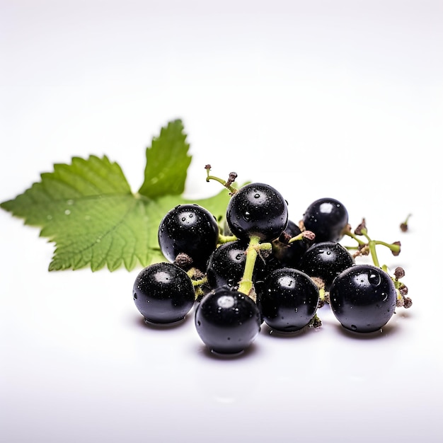 fruit white background