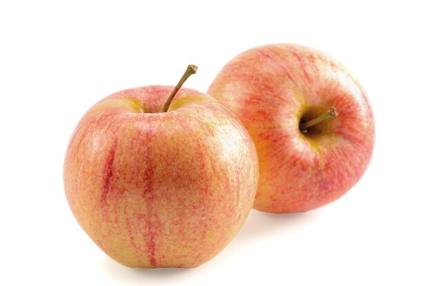 fruits of apples on a white background blank for your photo manipulations