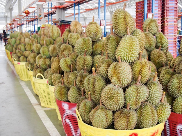 Fruits on display for sale
