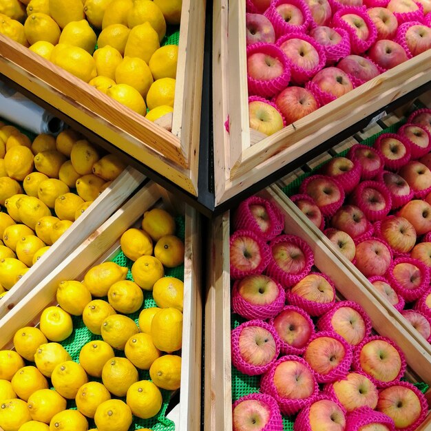 Fruits for sale in market