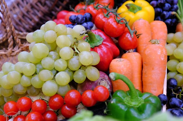 Fruits for sale in market