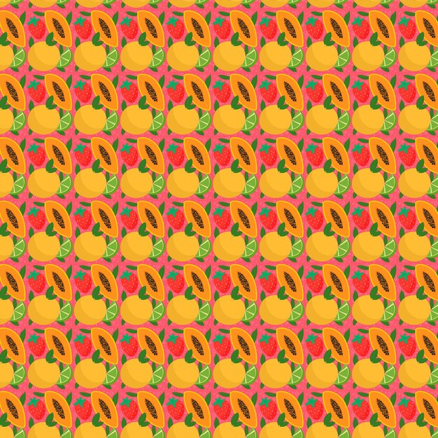 Fruits Seamless Pattern