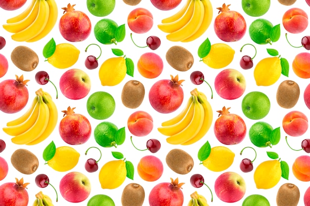 Fruits seamless pattern