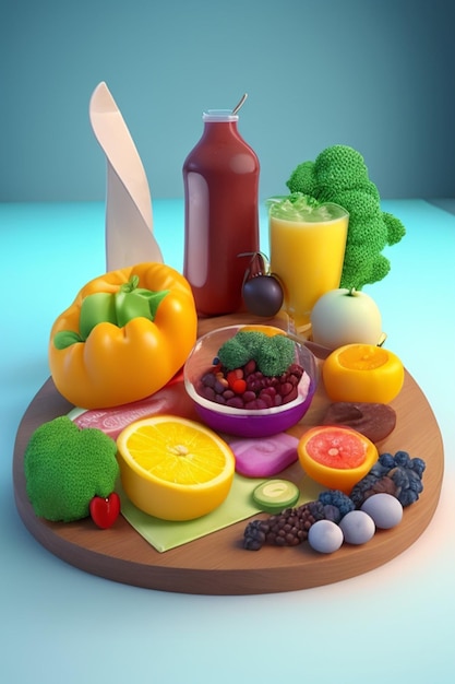 fruits and vegetables detox drinks