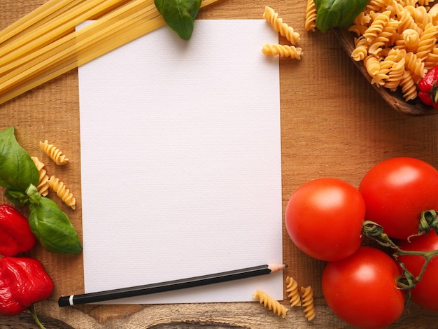 Fruits and vegetables on table