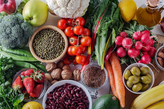 fruits and vegetables