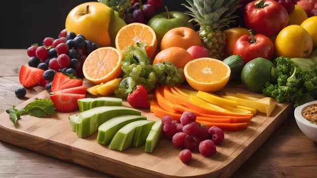 Fruits and vegetables