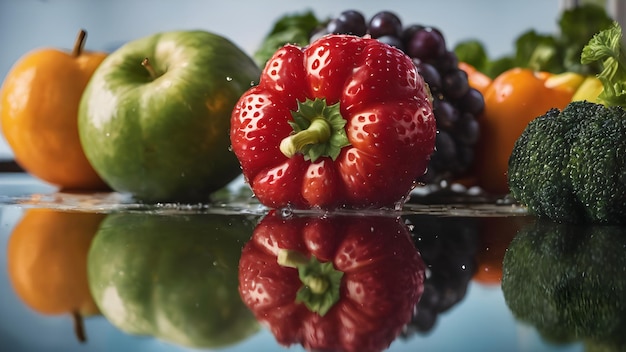 Foto frutta e verdura