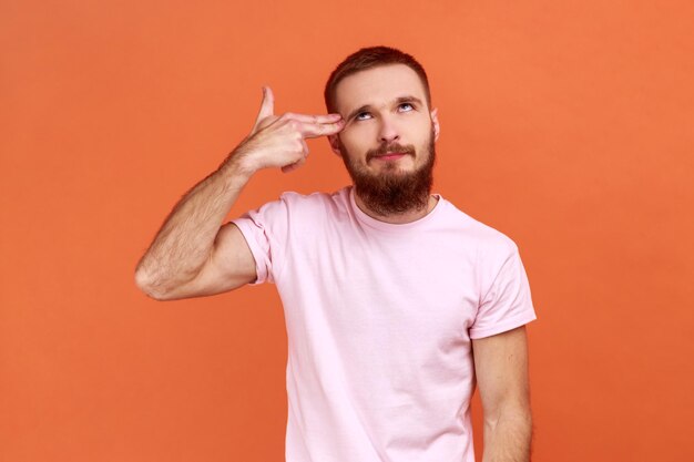 Screw You Idiot Upset Guy In Tshirt Making Stupid Gesture Twisting Finger  Near Head And Expressing Disappointment Stock Video - Download Video Clip  Now - iStock