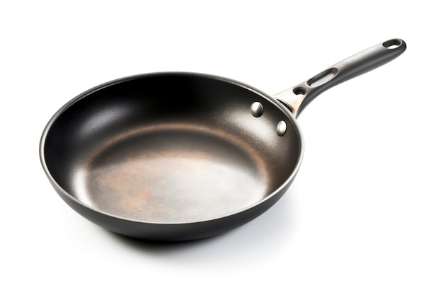 Frying Pan on white Background AI