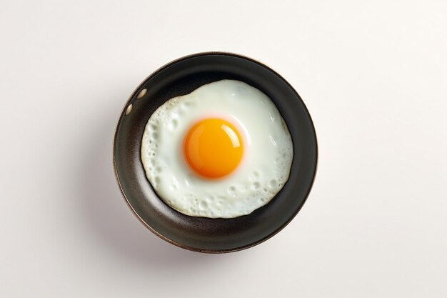 Frying Pan with Fried Egg