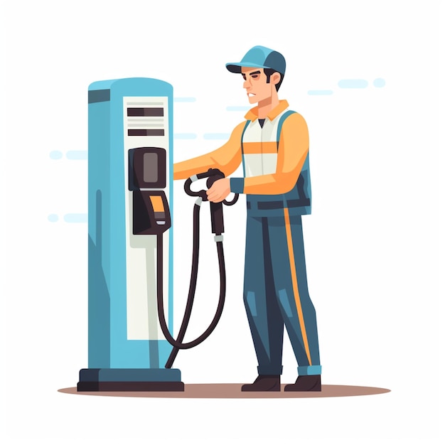 fuel icon vector