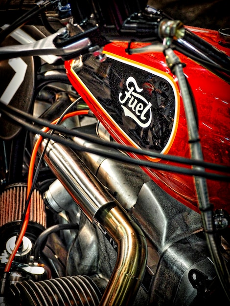 Photo fuel motocycle