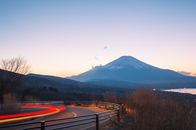 Foto fuji fujisan tramonto