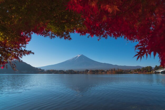 Photo fuji mountain view