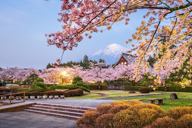 Fujinomiya Shizuoka Japan met Mt Fuji