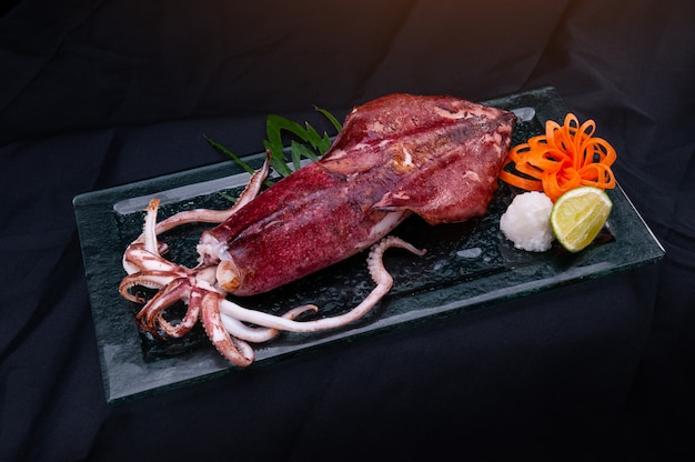 Full body Grilled Japanese squid