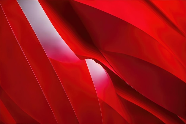 Full frame abstract red background AI Generated