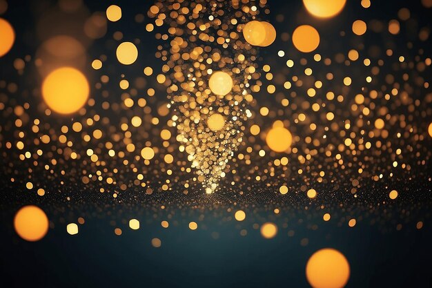 Full frame of art deco style bokeh